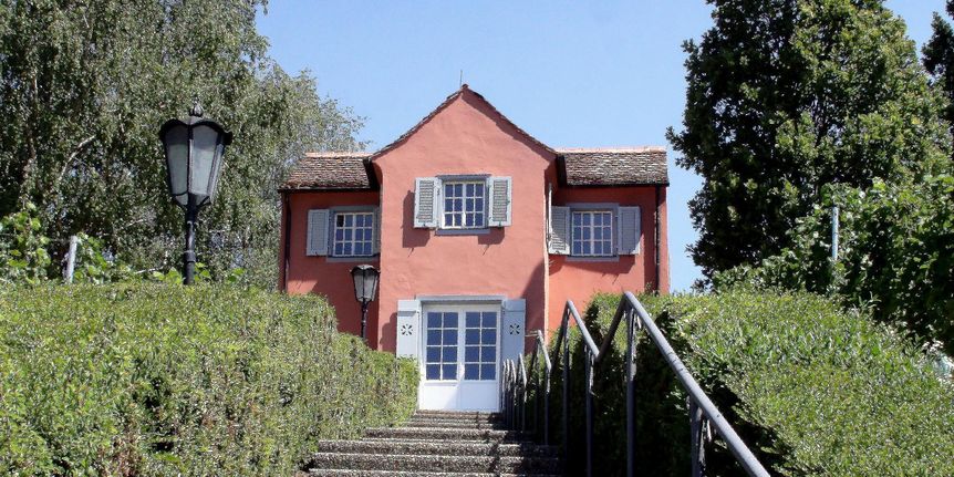 Petite maison princière de Meersburg, buste d'Annette von Droste-Hülshoff